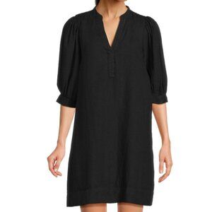 NWT Lilly Pulitzer Mialeigh Linen Elbow-Sleeve Dress - Size 16